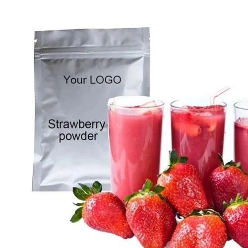 Factory Supply Pure Natural Freeze Dried Strawberry Powder Extract Pure Bulk Ingredients